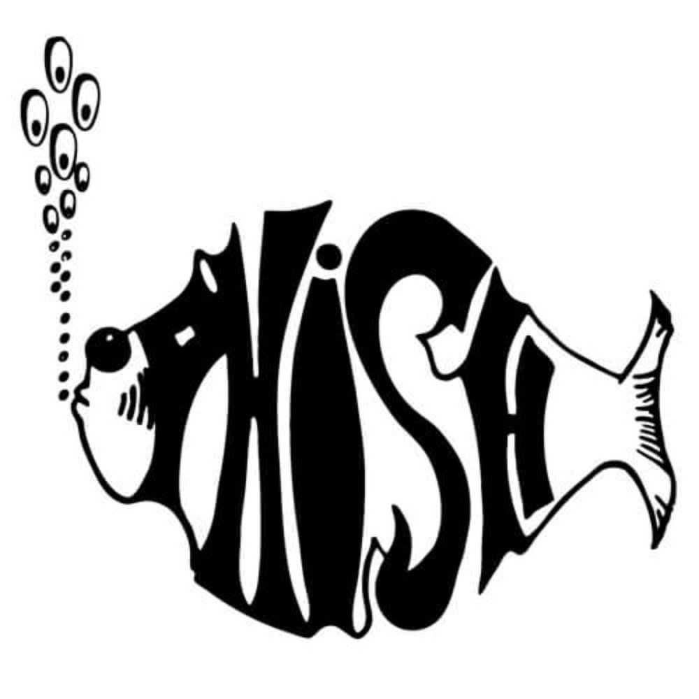 Vinyl Decal - Phish (The Band) Logo, 6"